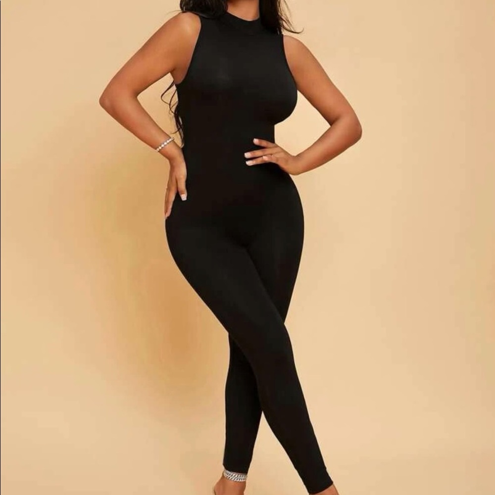 Black Unitard Jumpsuit
